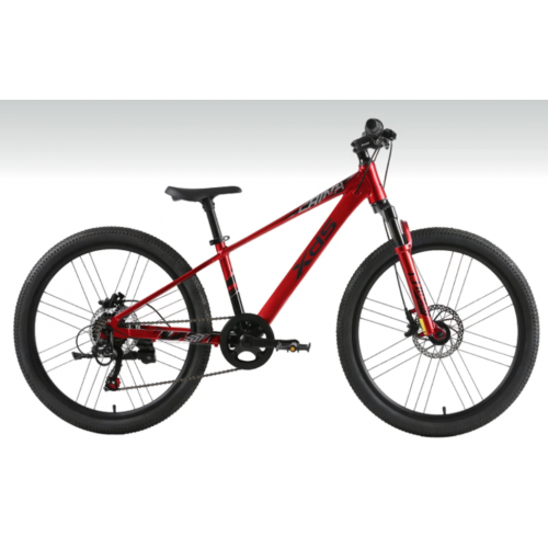 XDS 2026-中國風 Shimano7速油壓碟刹前避震內走線鋁合金兒童山地車